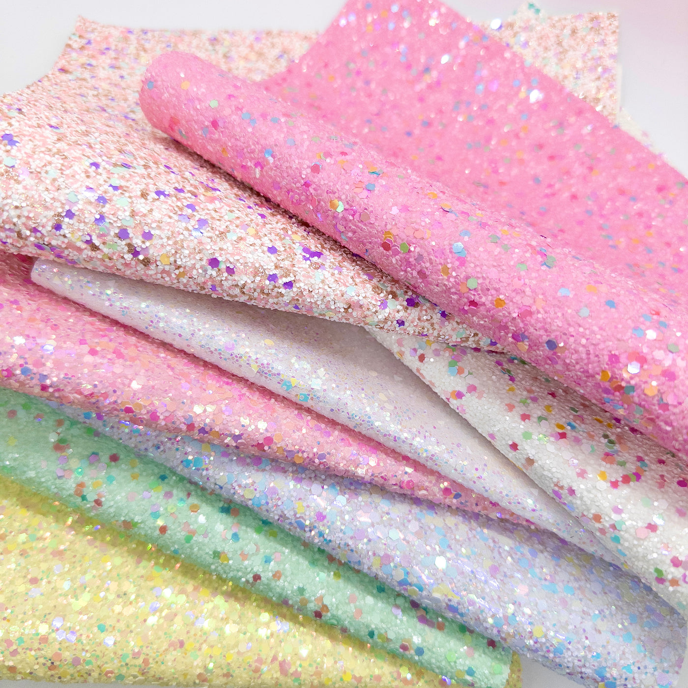 Glitter Fabric Crafty Bear